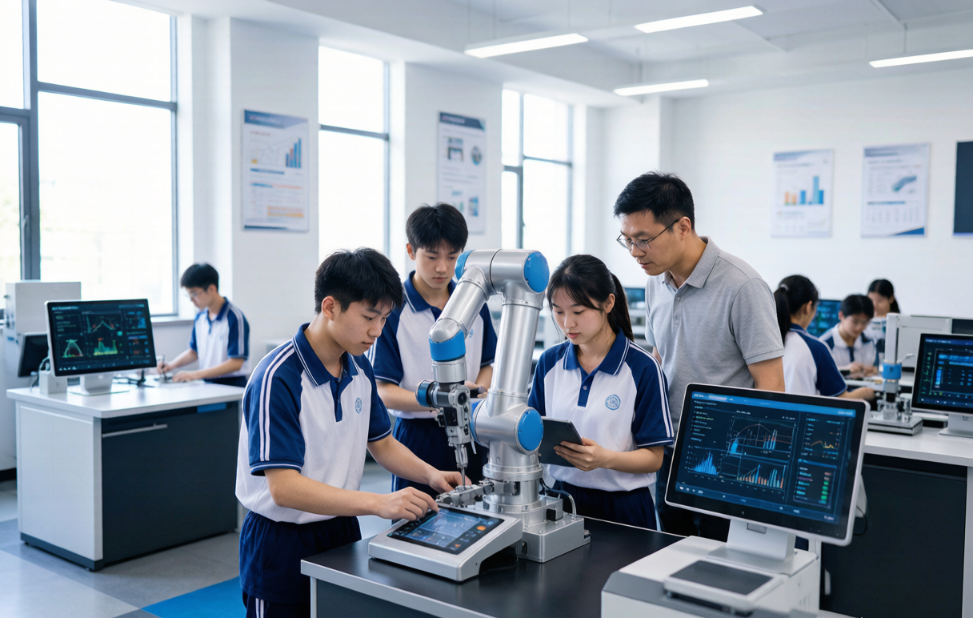 职业教育智能制造实训课堂