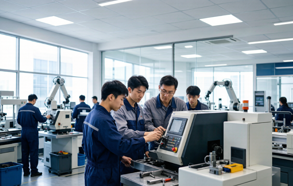 产教融合实训基地，龙头企业与职业院校共建产业学院